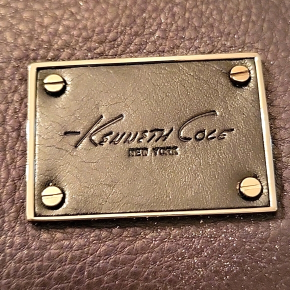 NEW Kenneth Cole Black Pebble Leather Wallet/Coin-Purse - Picture 7 of 15